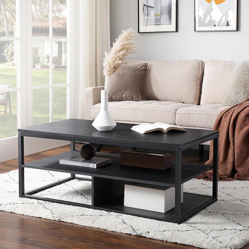 Particleboard Steel Coffee Table