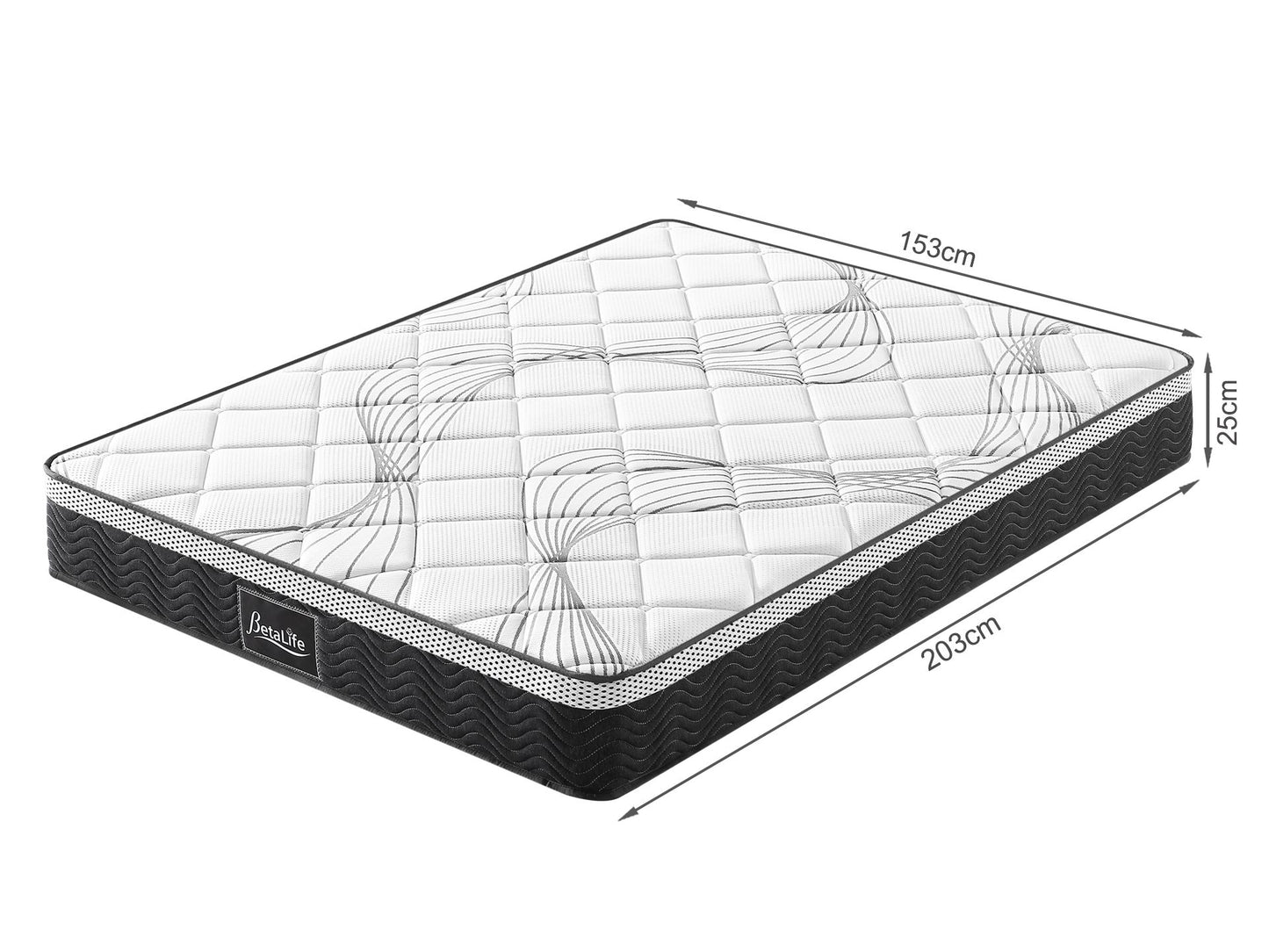 Deluxe Plus 7 Zones Support Mattress - Queen