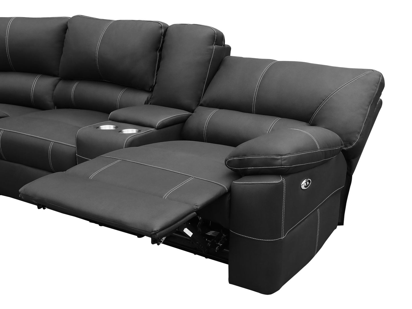 Ashleigh Corner Recliner Lounge Suite | Electric