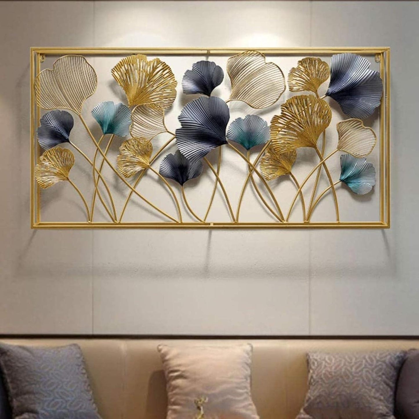 Modern Wall Art Ginko Leaf Wall Art - Home decor