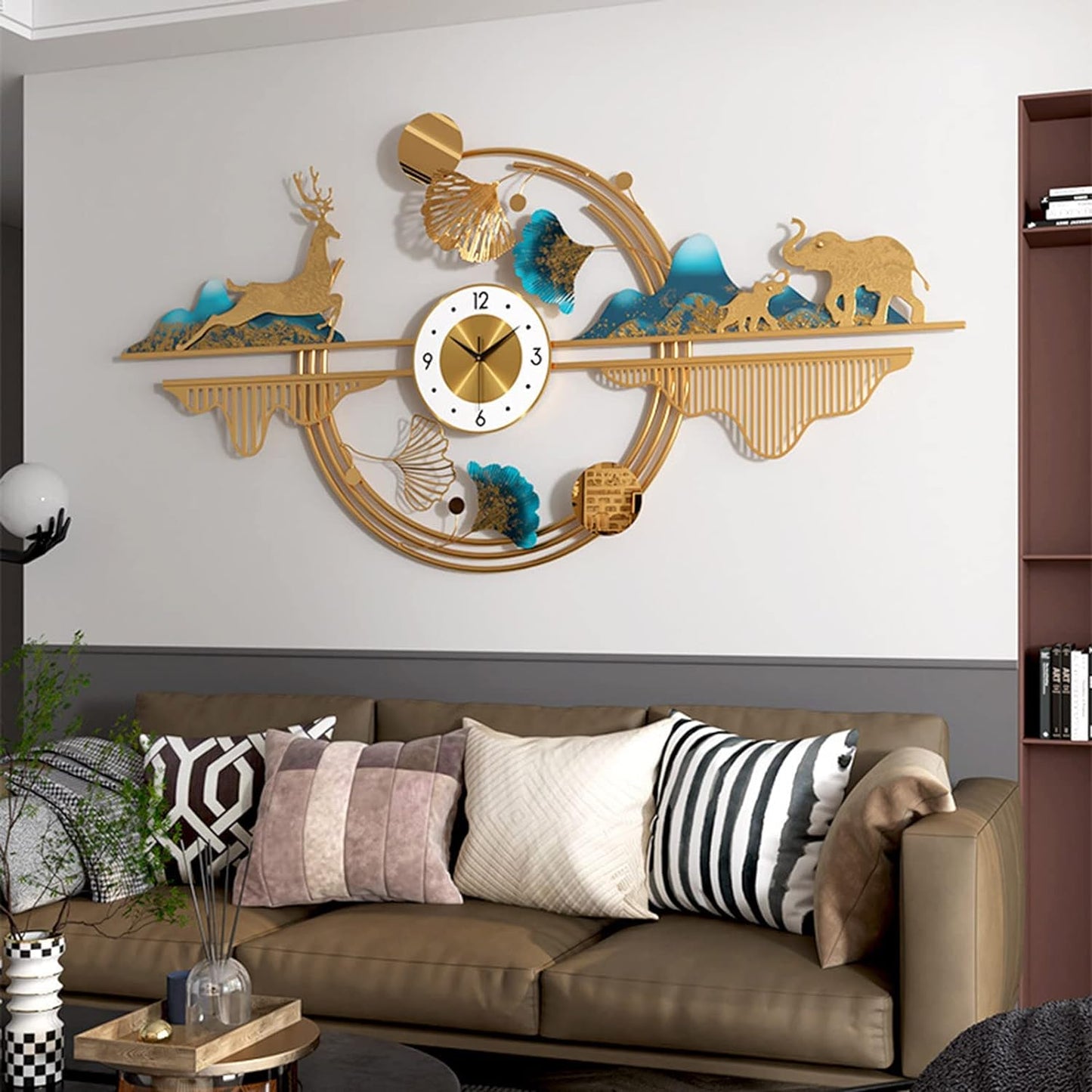 Starfisher Metal Wall Art Works - Ginkgo biloba 3D Wall Metal Wall - Home decor