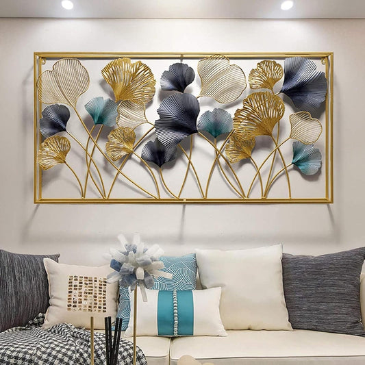 Modern Wall Art Ginko Leaf Wall Art - Home decor
