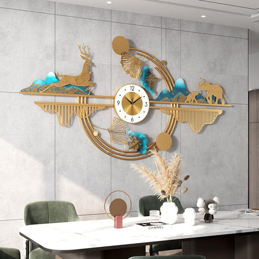 Starfisher Metal Wall Art Works - Ginkgo biloba 3D Wall Metal Wall - Home decor