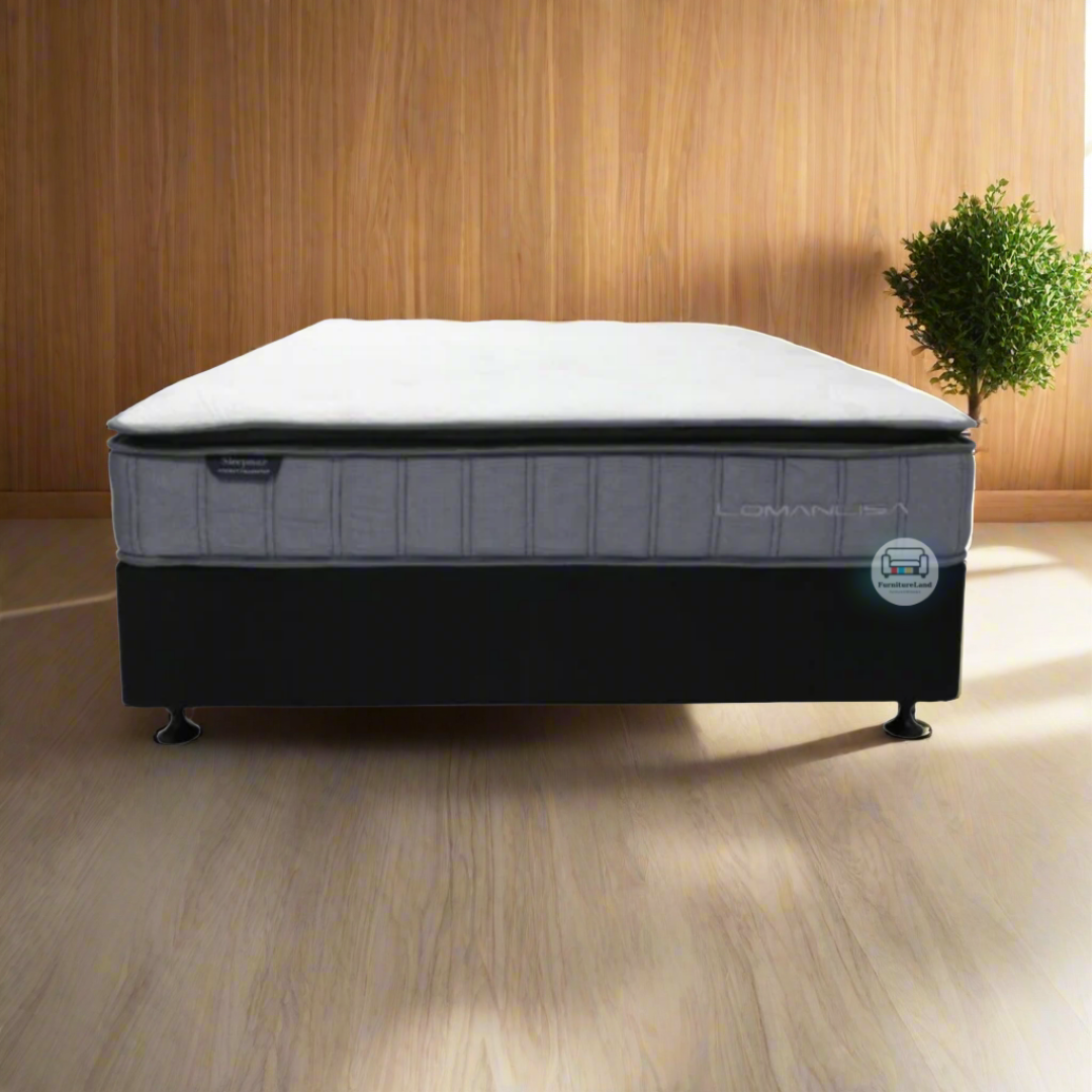 Sleepmax Pocket Spring Mattress with Base.