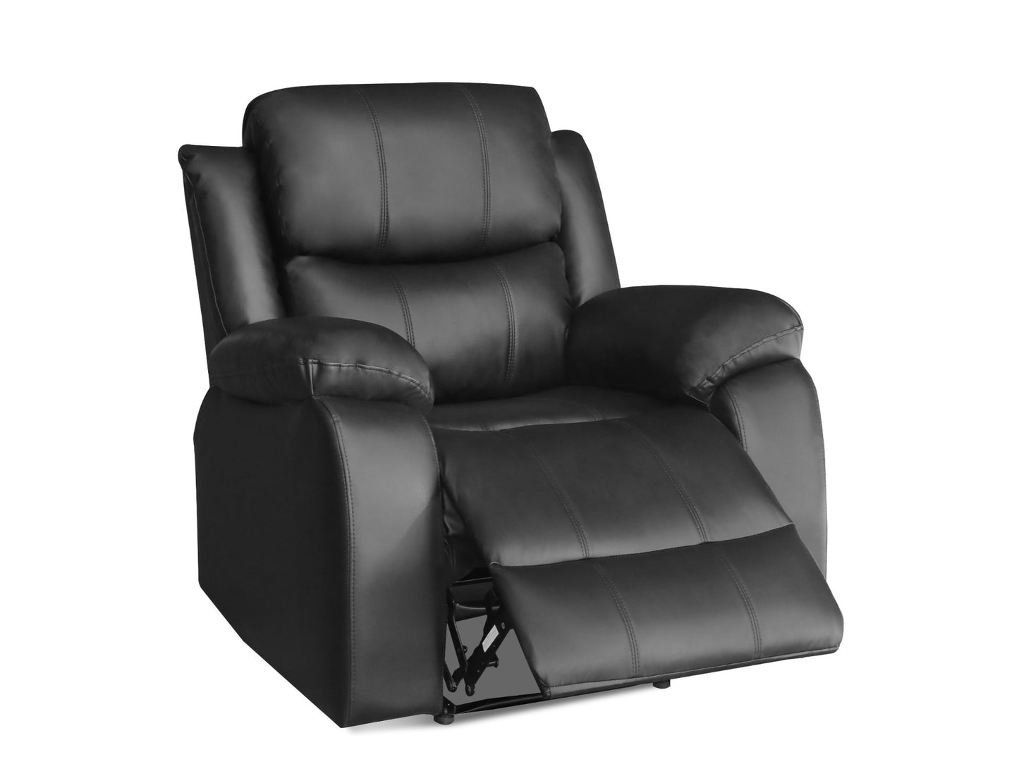 Washington Single Manual Recliner Chair | Black