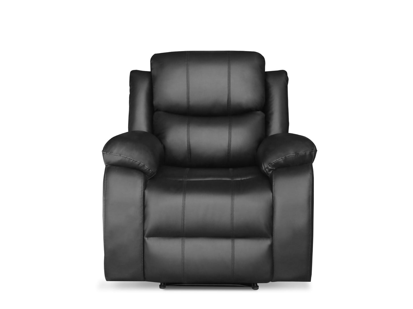 Washington Single Manual Recliner Chair | Black
