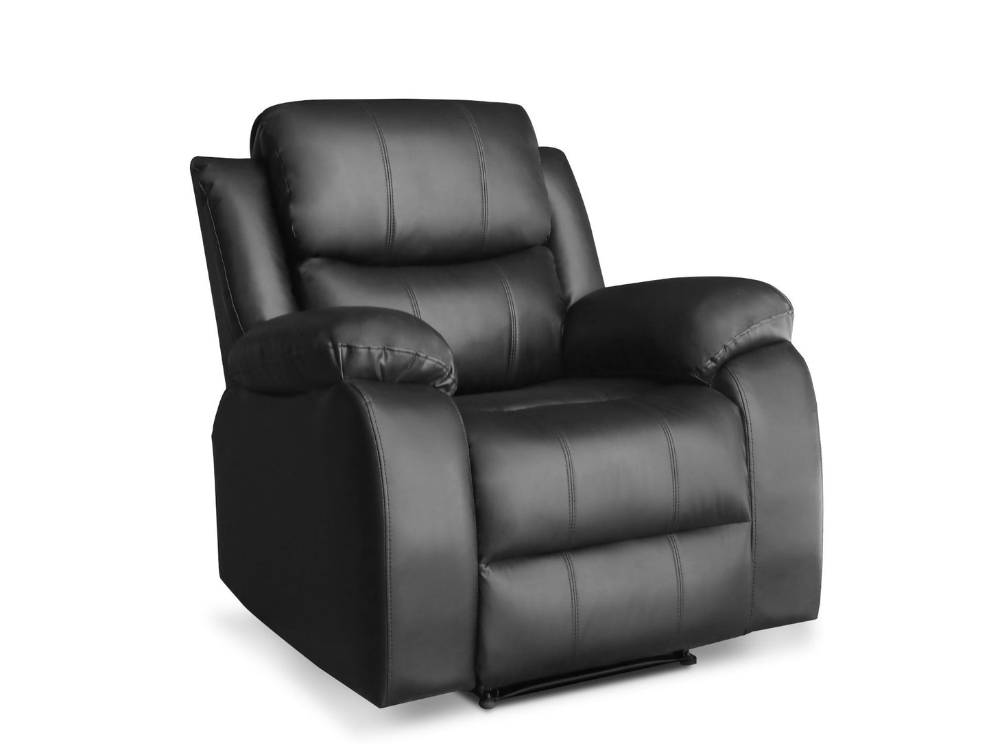 Washington Single Manual Recliner Chair | Black