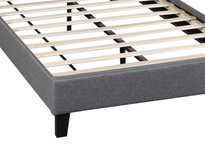 Bily King Single Bed Frame - Dark Grey