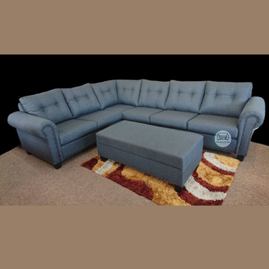 Tyrese Fabric Corner Sofa with Storage | NZ Made