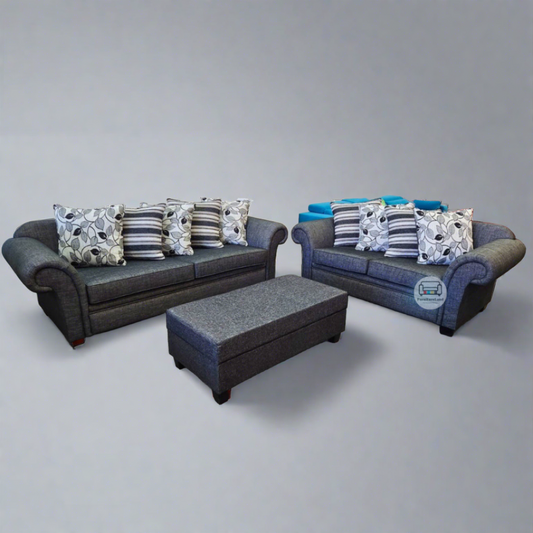 Marcus Fabric Sofa 3 + 2 + Ottoman | NZ Made