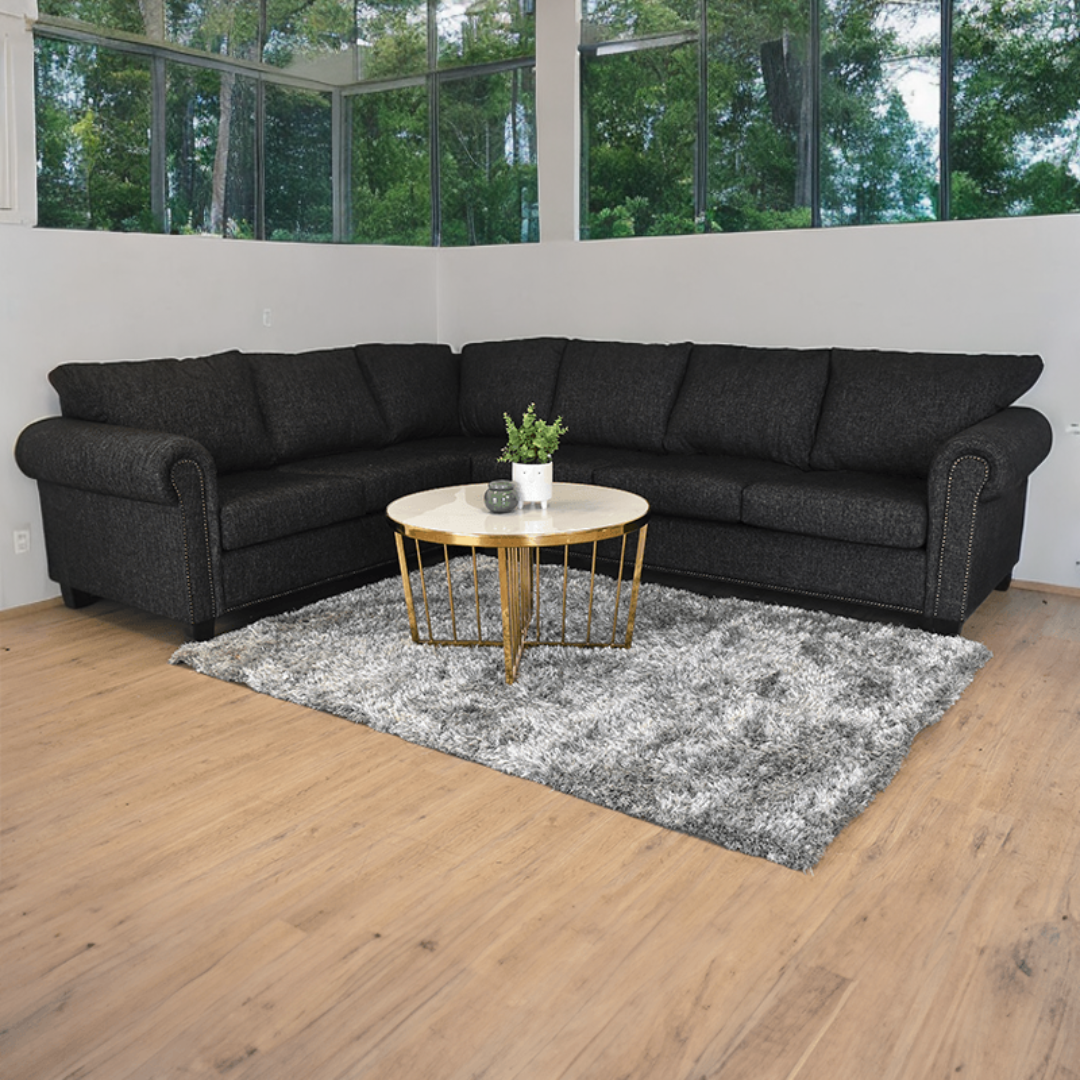 Zak Fabric Corner Sofa