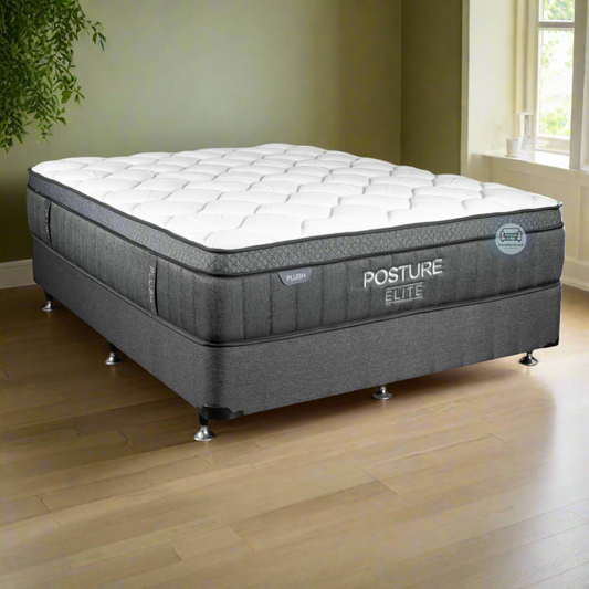 Posture Elite Plush Mattress with Base.