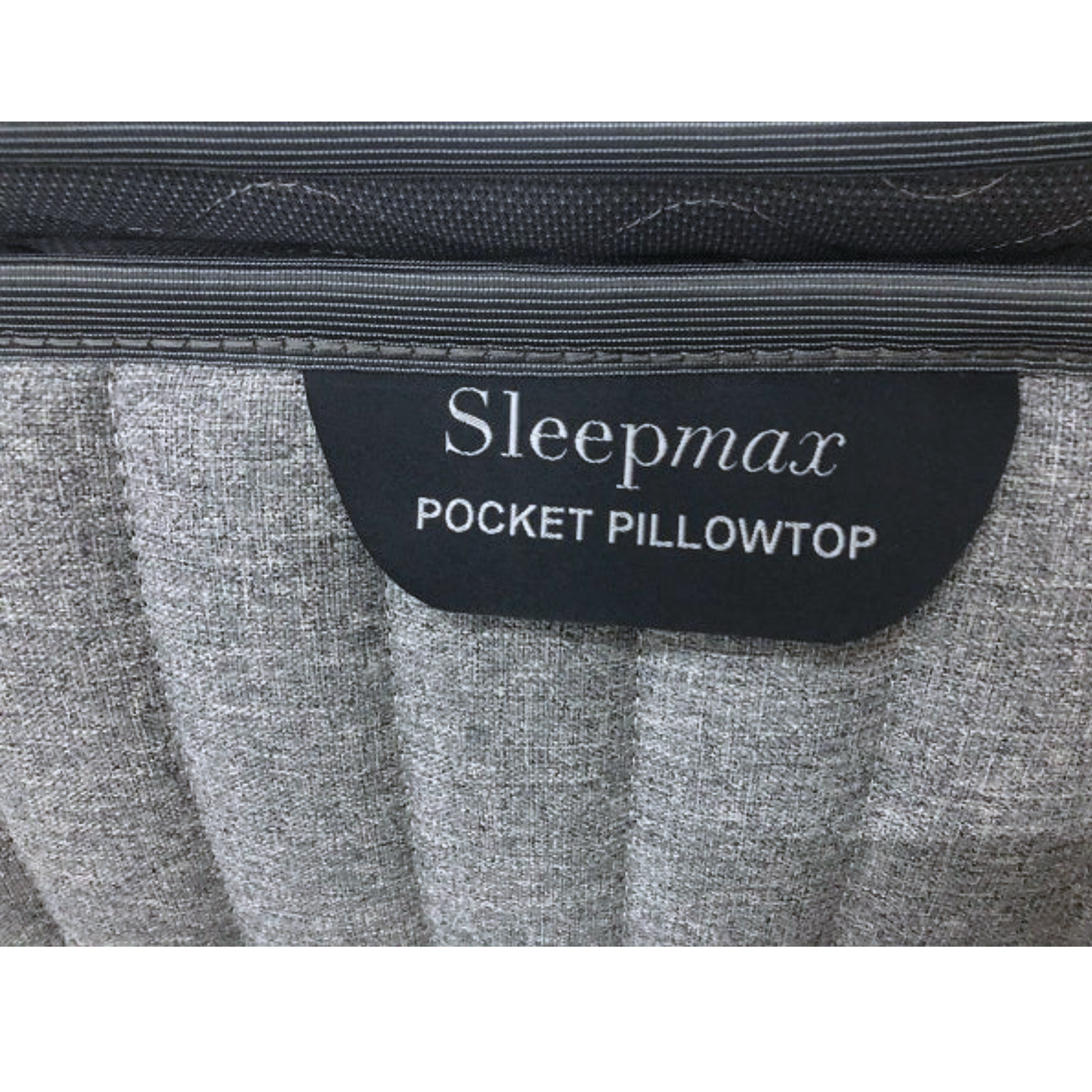 Sleepmax Pocket Spring Mattress Pillow Top Mattress with Base