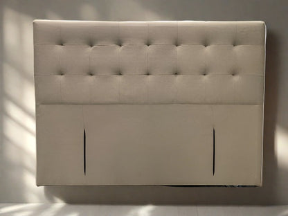 Beige Fabric Headboard - Full