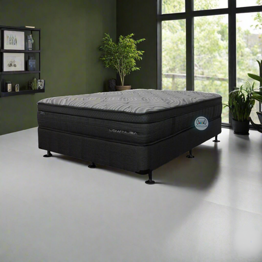 Sleepmax Lux Gel Memory Foam Mattress with Base