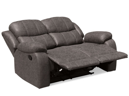 Washington Manual 2 Seater Recliner | Brown