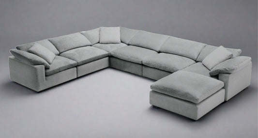 Melissa Feather Filled Modular Corner Lounge Suite